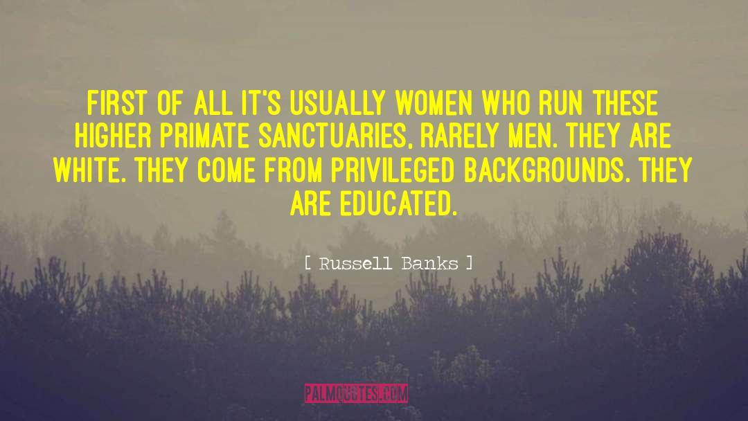 Sanctuaries quotes by Russell Banks