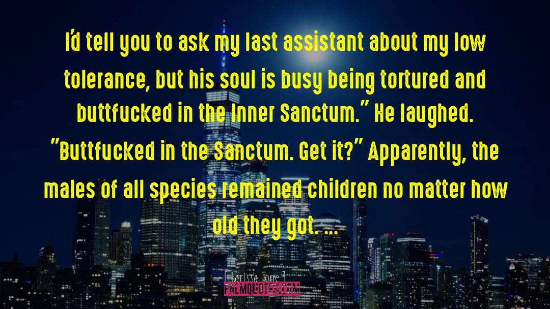 Sanctum quotes by Larissa Ione