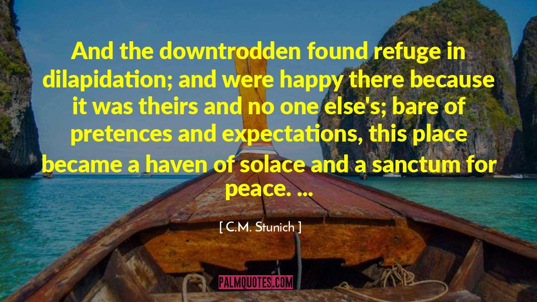 Sanctum quotes by C.M. Stunich