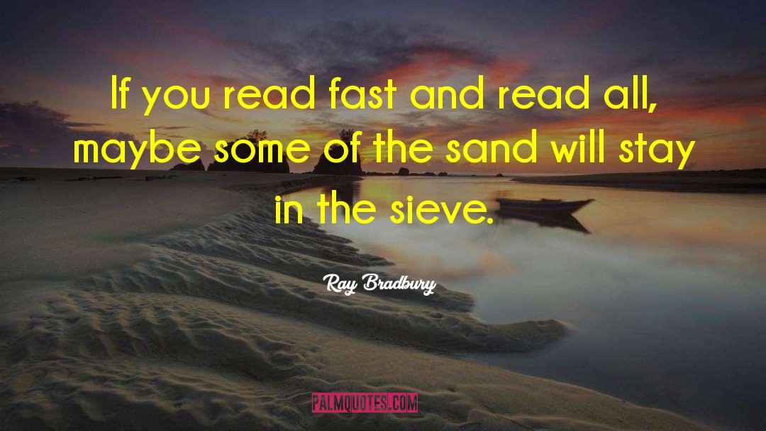 Sand Dollars quotes by Ray Bradbury