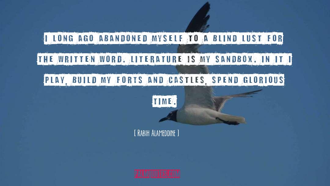 Sandbox quotes by Rabih Alameddine