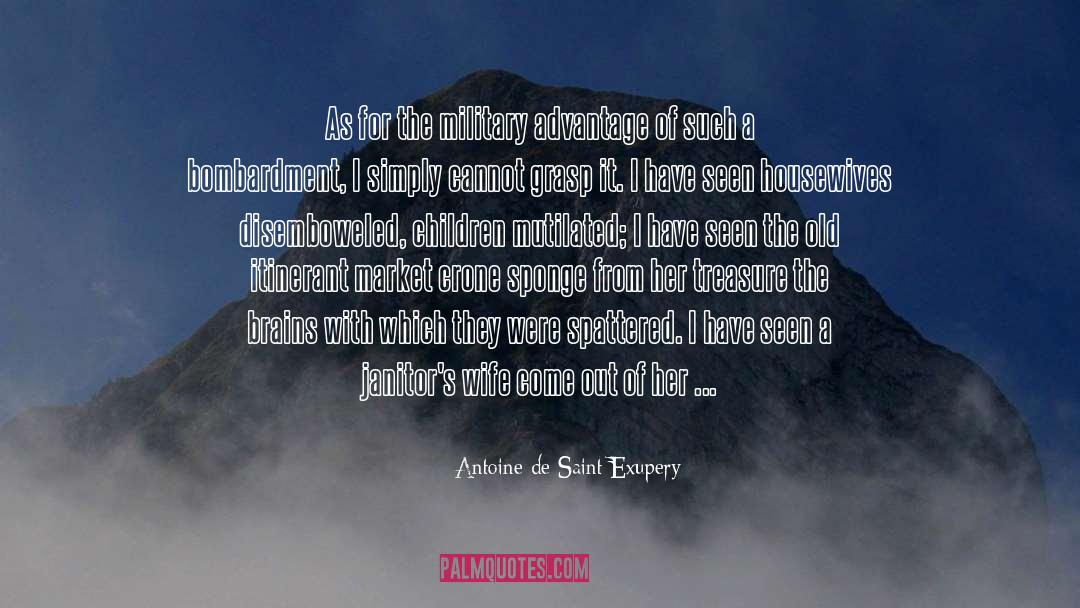 Sandburgs Bucket quotes by Antoine De Saint Exupery