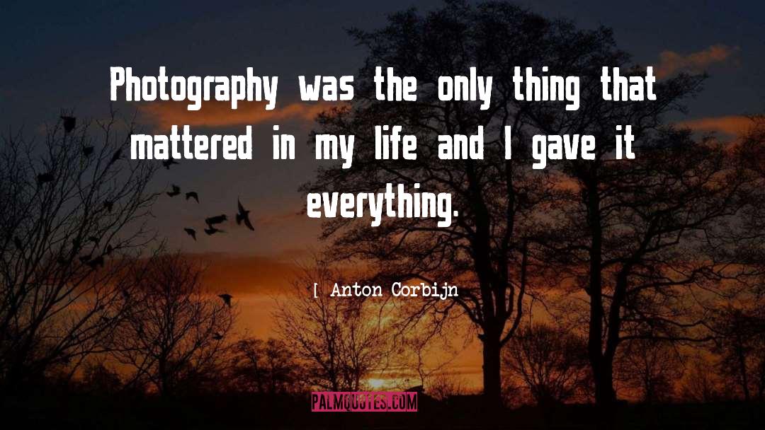 Sandeen Photography quotes by Anton Corbijn