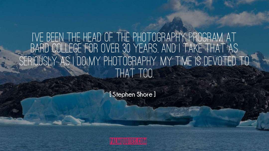 Sandeen Photography quotes by Stephen Shore