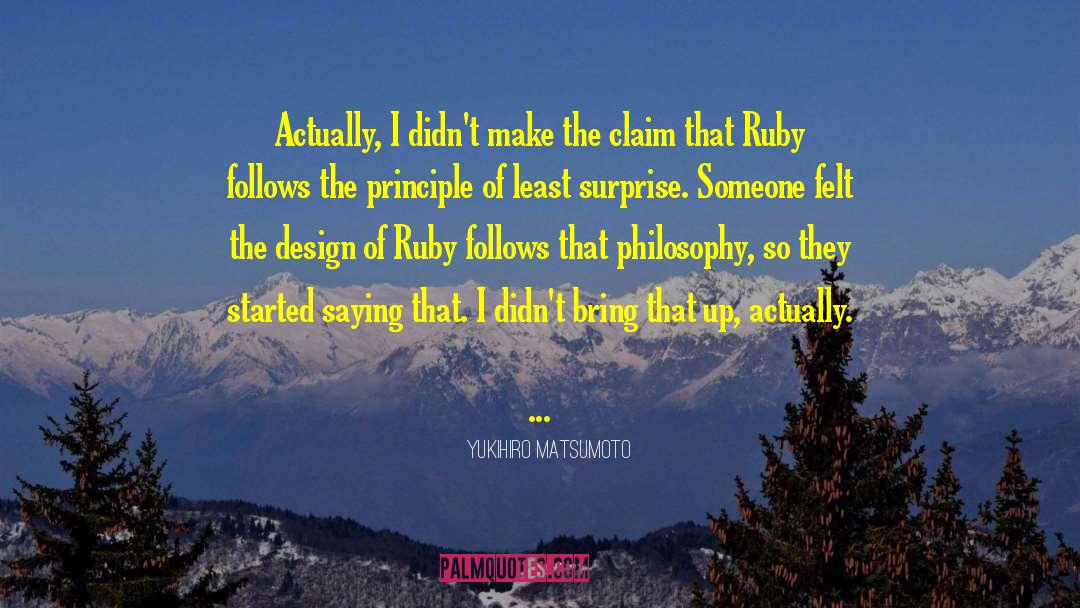 Sandeman Ruby quotes by Yukihiro Matsumoto