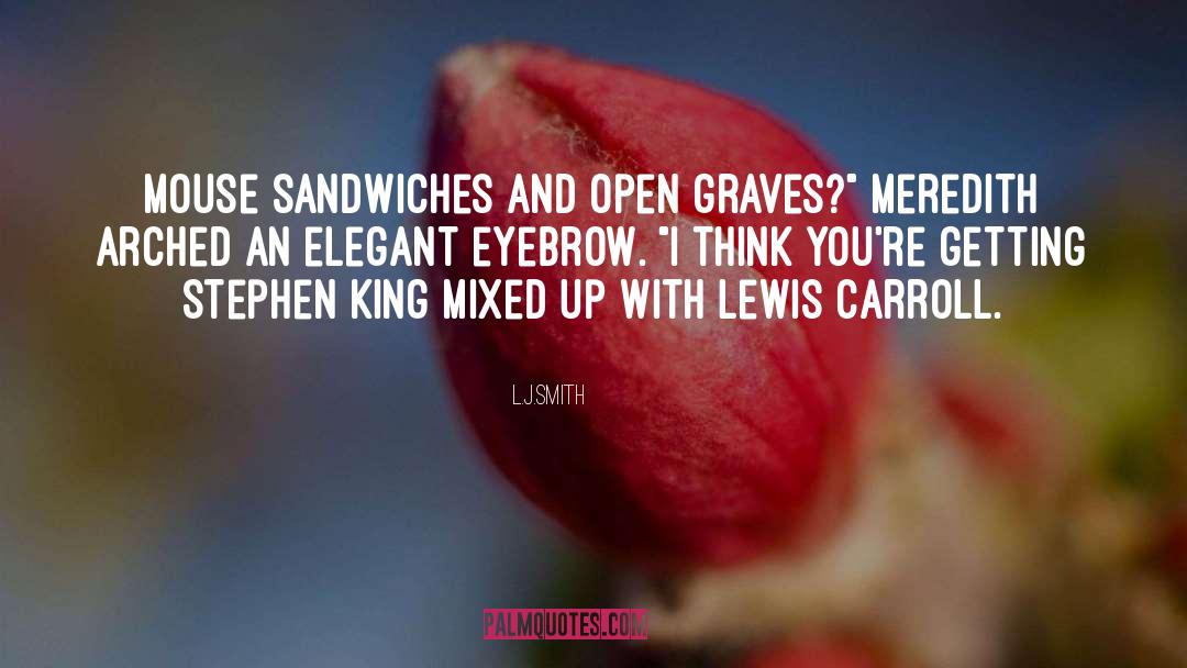 Sandwiches quotes by L.J.Smith