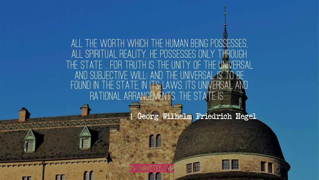 Sane And Rational quotes by Georg Wilhelm Friedrich Hegel