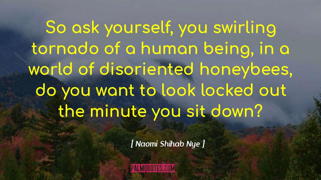 Sane Human Being quotes by Naomi Shihab Nye