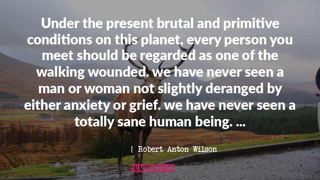 Sane Human Being quotes by Robert Anton Wilson