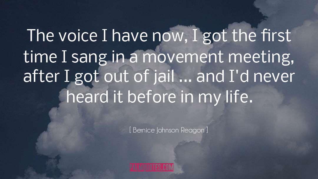 Sang quotes by Bernice Johnson Reagon