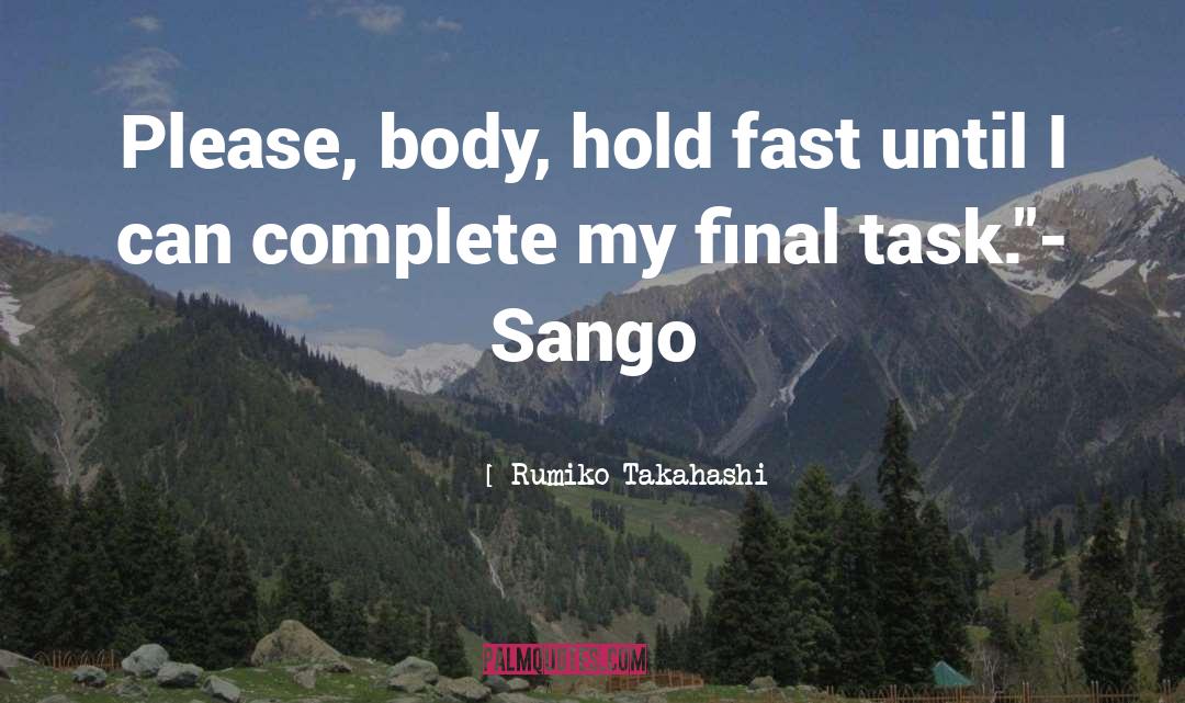 Sango quotes by Rumiko Takahashi