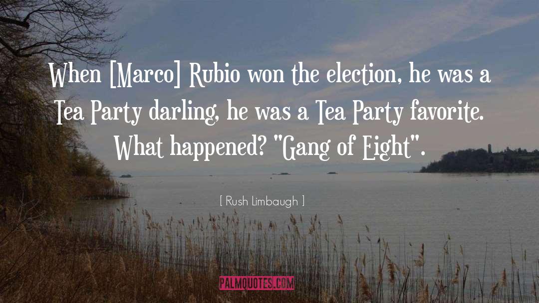 Sangra Gang quotes by Rush Limbaugh