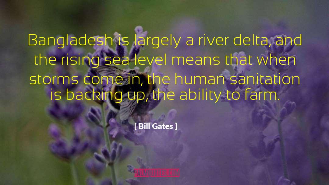 Sanitation quotes by Bill Gates