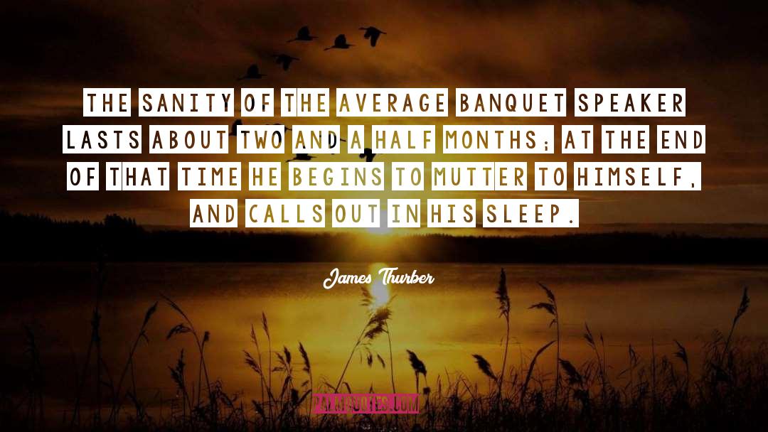 Sanity quotes by James Thurber