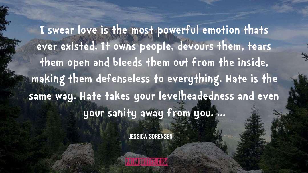 Sanity quotes by Jessica Sorensen