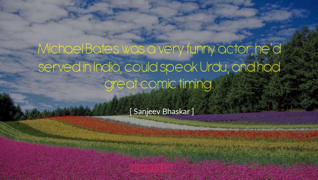 Sanjeev Himachali quotes by Sanjeev Bhaskar