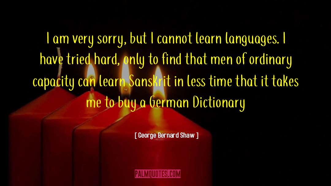 Sanskrit quotes by George Bernard Shaw