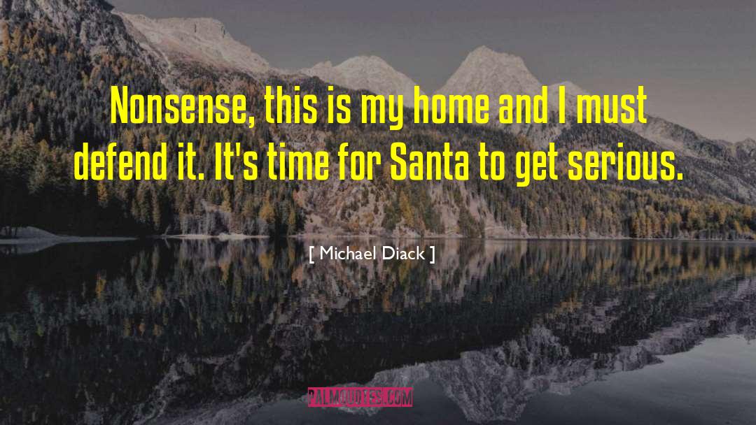 Santa Claus Nightmare Before Christmas quotes by Michael Diack