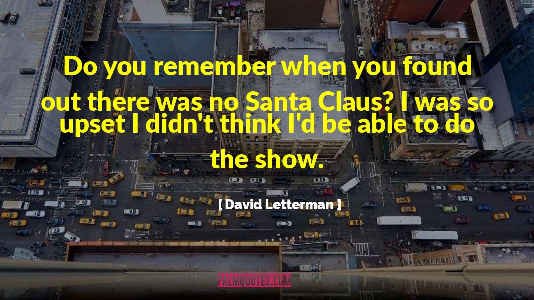 Santa Claus Nightmare Before Christmas quotes by David Letterman