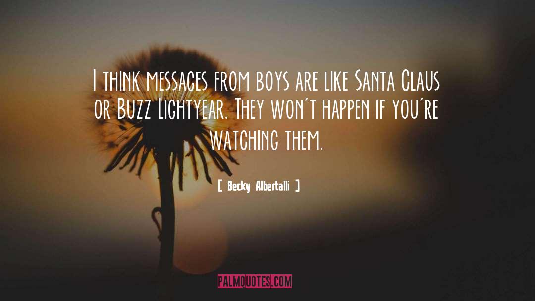 Santa Claus quotes by Becky Albertalli