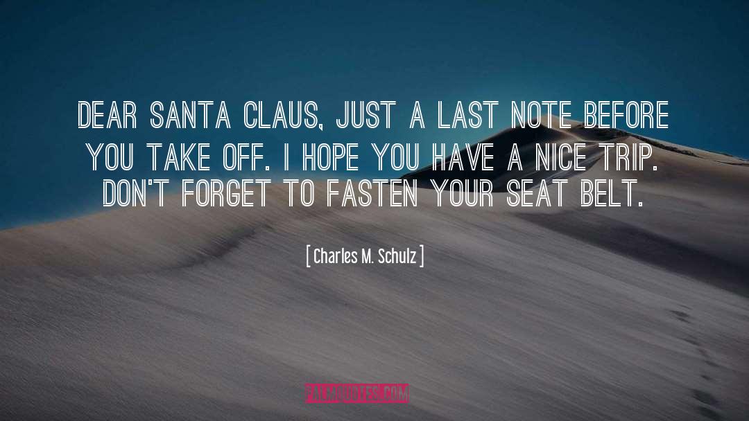 Santa Claus quotes by Charles M. Schulz