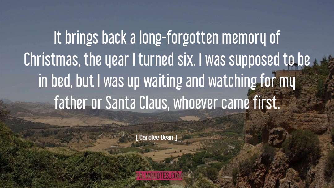Santa Fe quotes by Carolee Dean