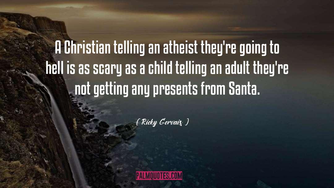 Santa quotes by Ricky Gervais