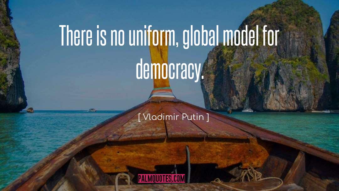 Santacroce Model quotes by Vladimir Putin
