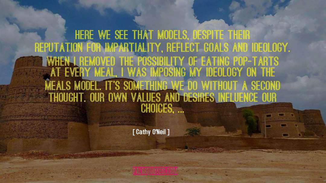 Santacroce Model quotes by Cathy O'Neil