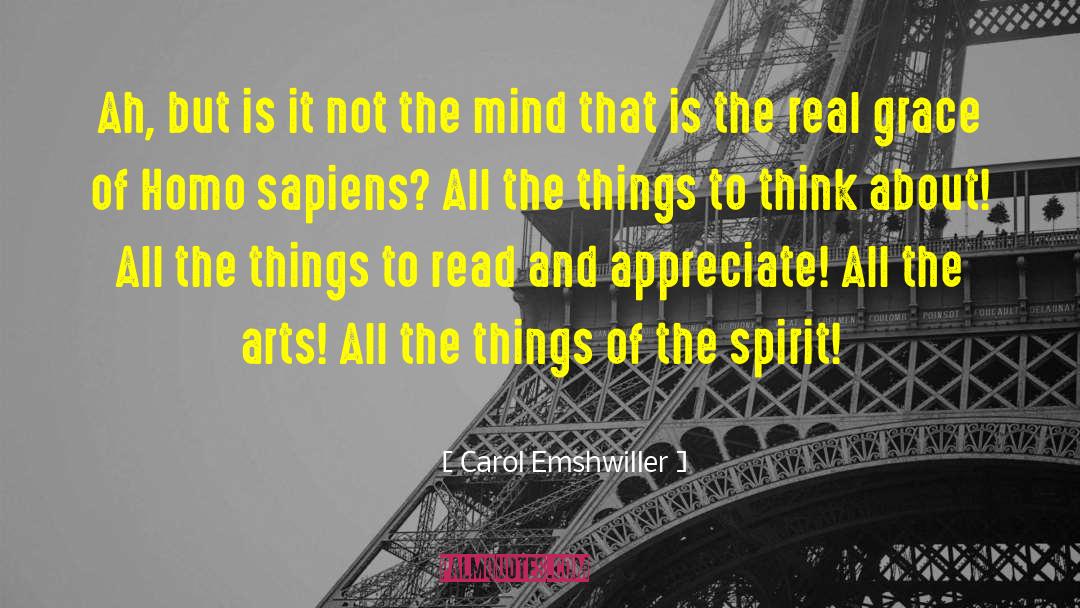 Sapiens quotes by Carol Emshwiller