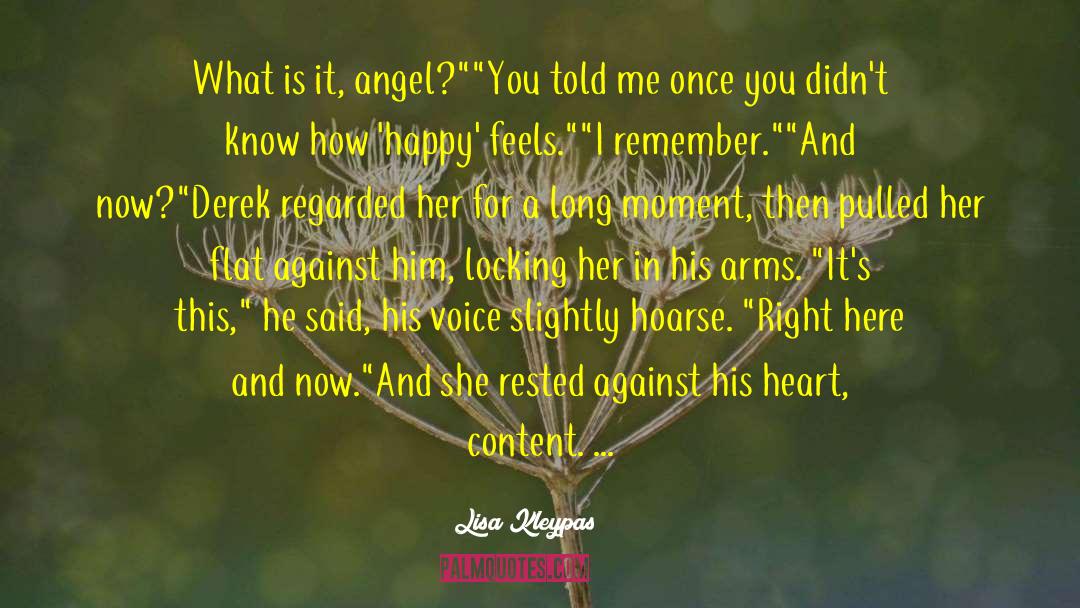 Sara And Derek quotes by Lisa Kleypas