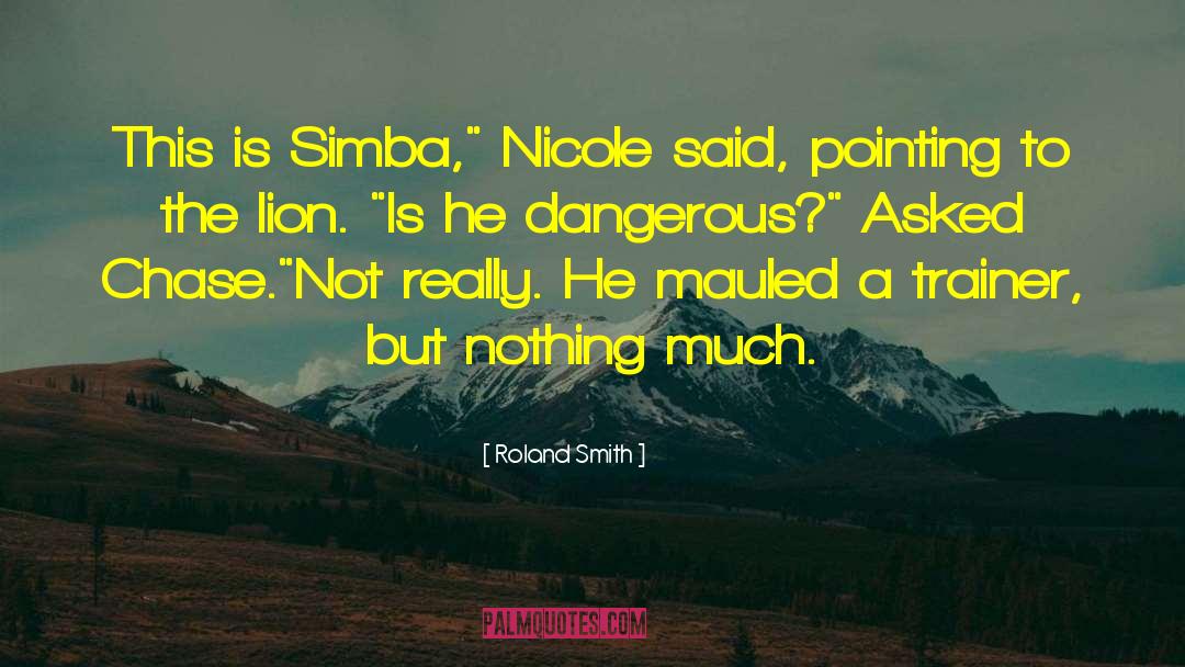 Sarabi And Simba quotes by Roland Smith