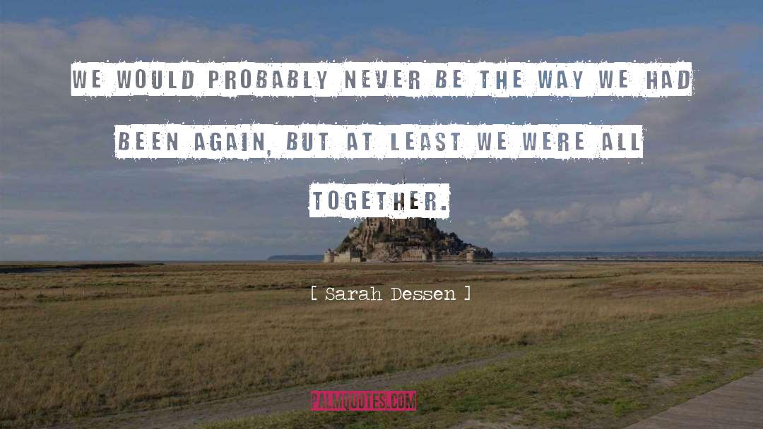 Sarah Brazytis quotes by Sarah Dessen