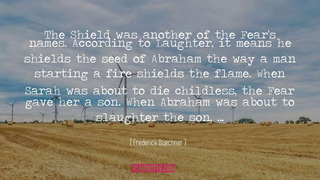 Sarah Cross quotes by Frederick Buechner