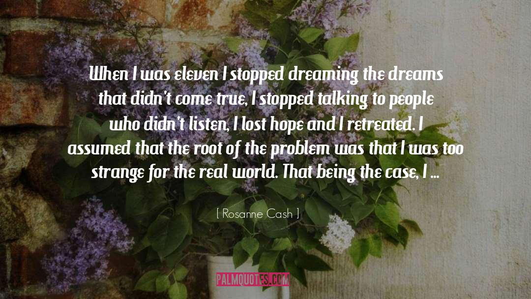 Sarah Dessen Lock And Key Ruby quotes by Rosanne Cash