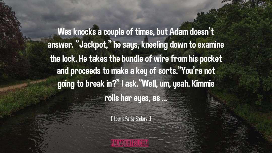 Sarah Dessen Lock And Key Ruby quotes by Laurie Faria Stolarz