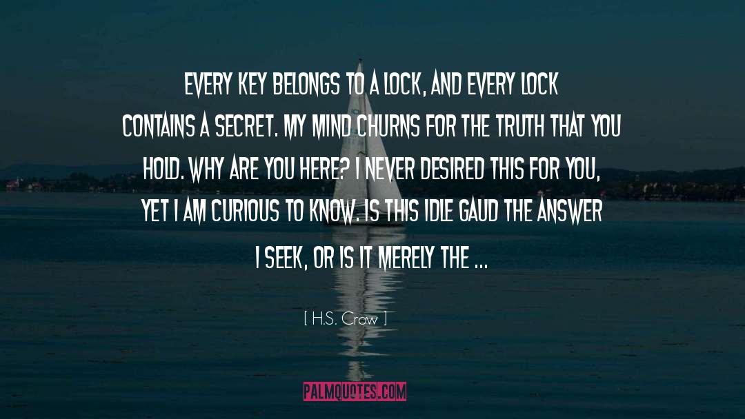 Sarah Dessen Lock And Key Ruby quotes by H.S. Crow