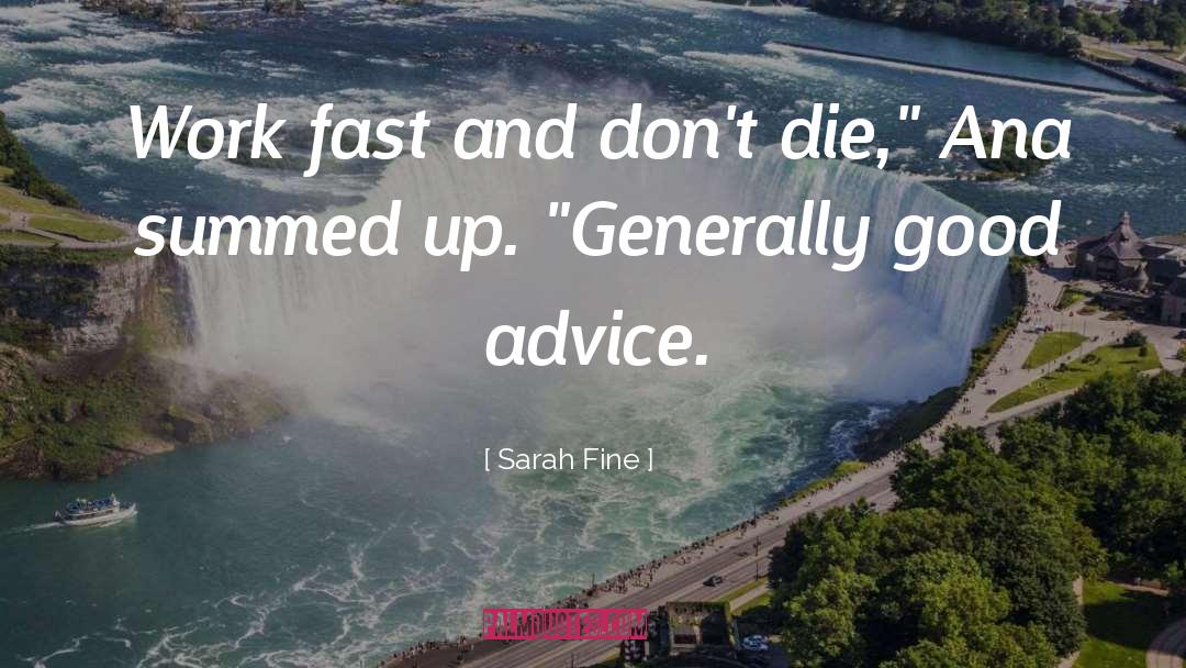 Sarah Fine quotes by Sarah Fine