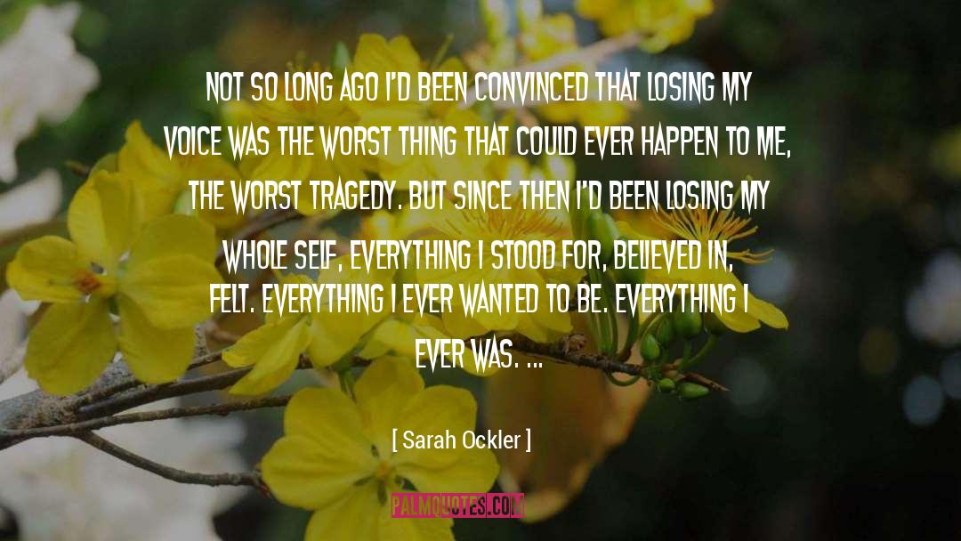 Sarah Ockler quotes by Sarah Ockler