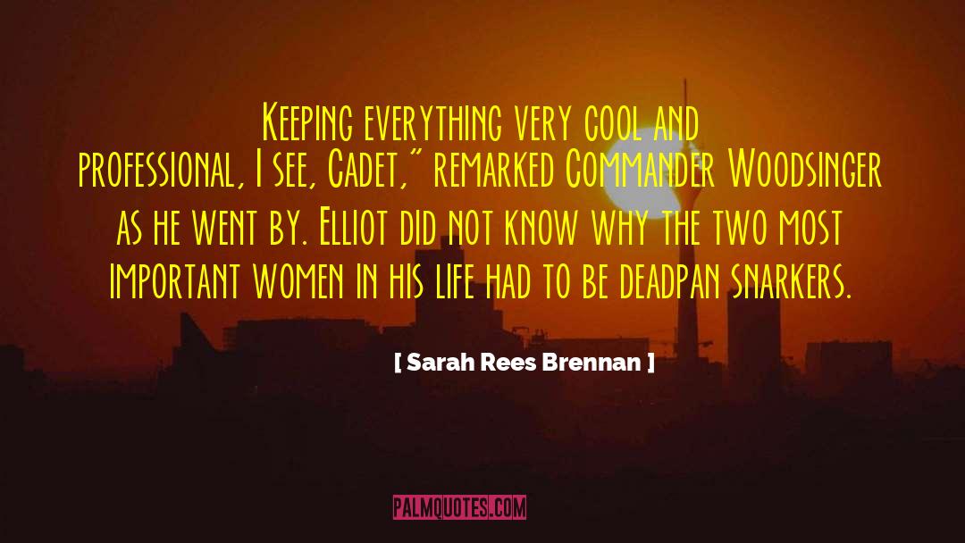 Sarah Sundin quotes by Sarah Rees Brennan