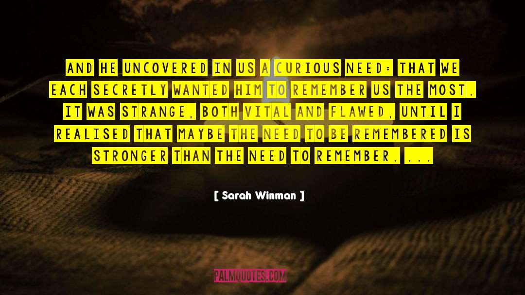 Sarah Winman quotes by Sarah Winman