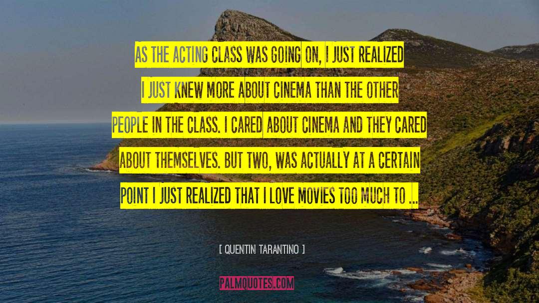 Sarcastic Love quotes by Quentin Tarantino