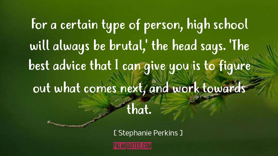 Sarcastic Person quotes by Stephanie Perkins