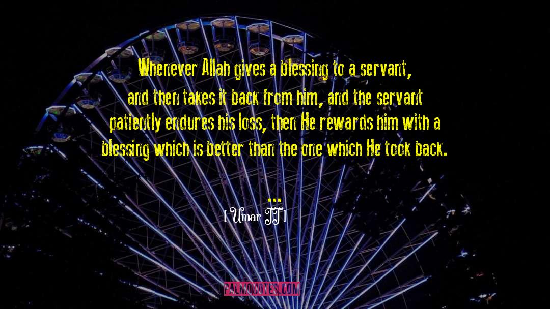 Sarcastic Wisdom quotes by Umar II