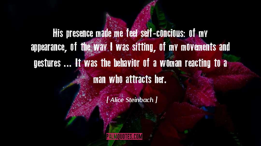 Sarcastic Woman quotes by Alice Steinbach