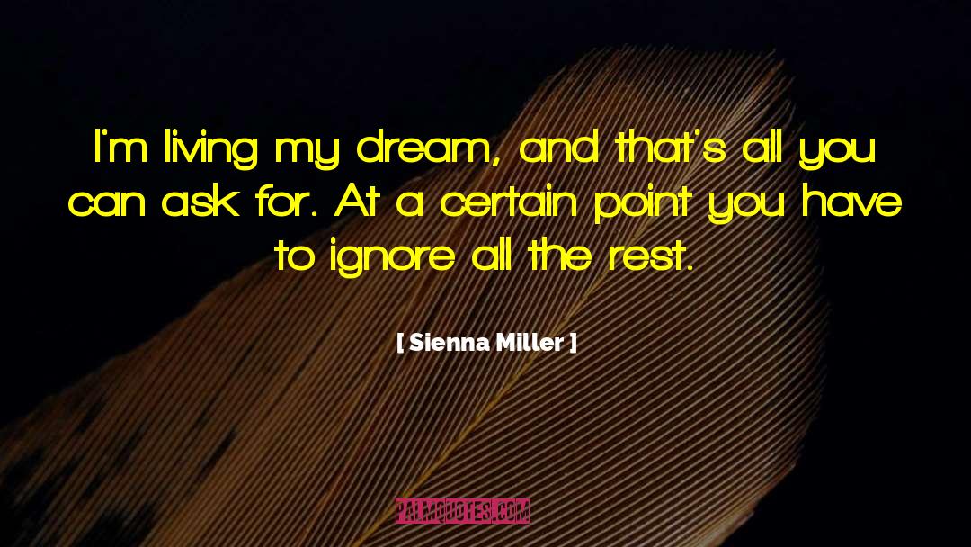 Sas Scan Ignore quotes by Sienna Miller