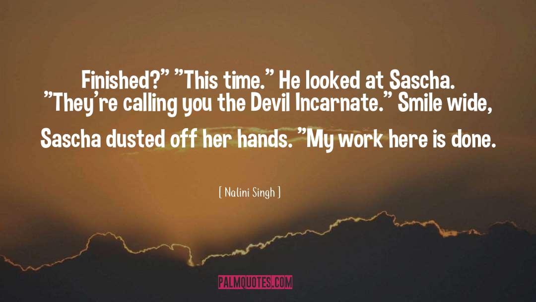 Sascha quotes by Nalini Singh