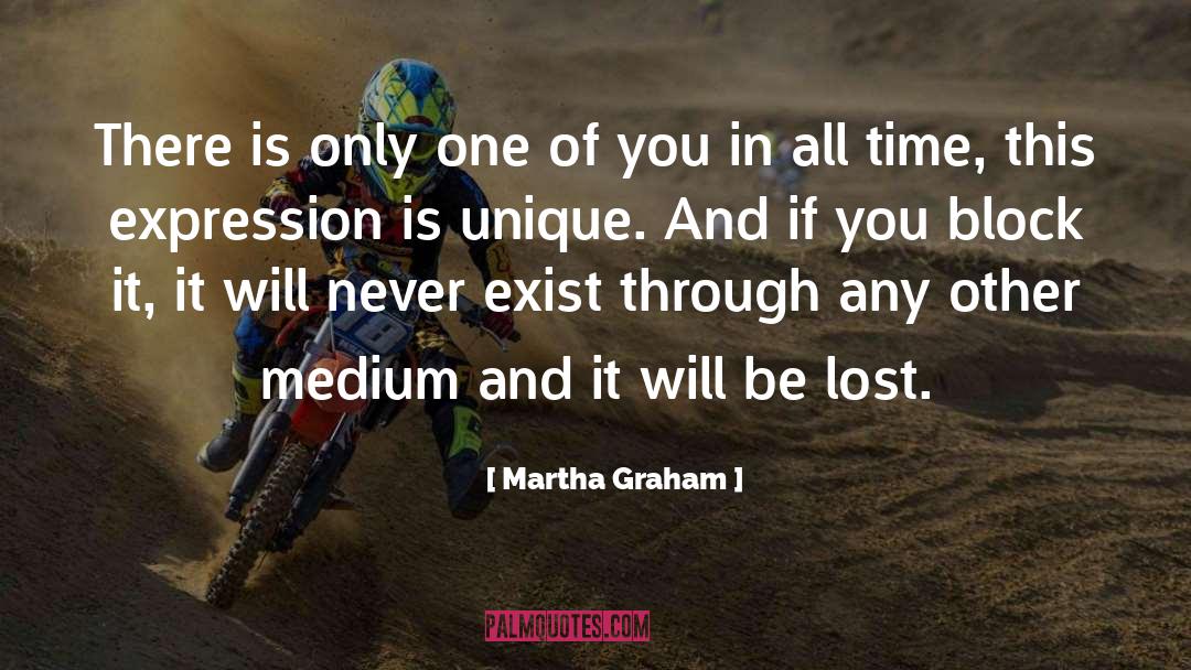 Sasha Graham quotes by Martha Graham
