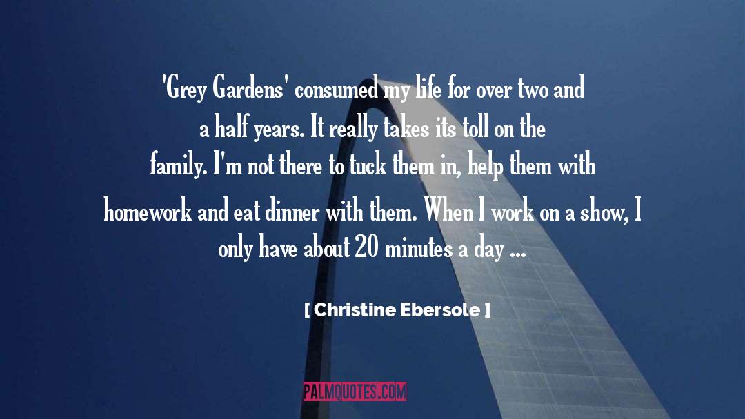 Sasha Grey quotes by Christine Ebersole