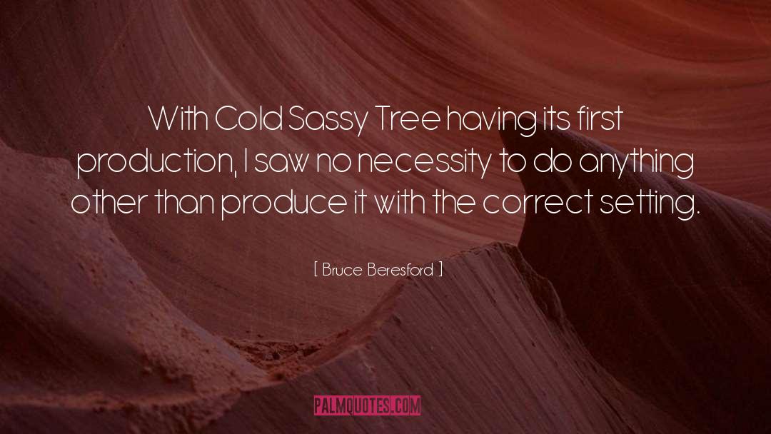 Sassy Hairstyling quotes by Bruce Beresford